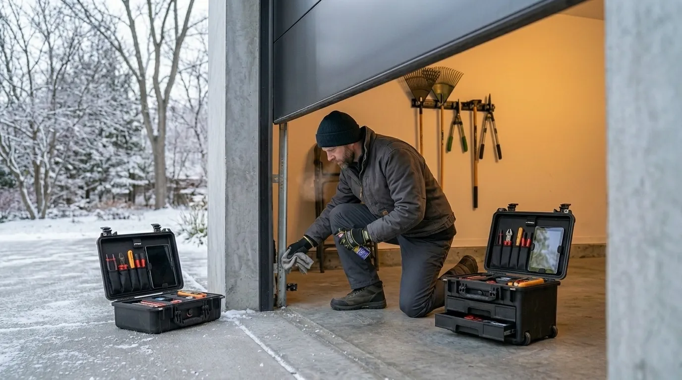Garage door work by Kirkland Garage Door Pros in Kirkland, WA