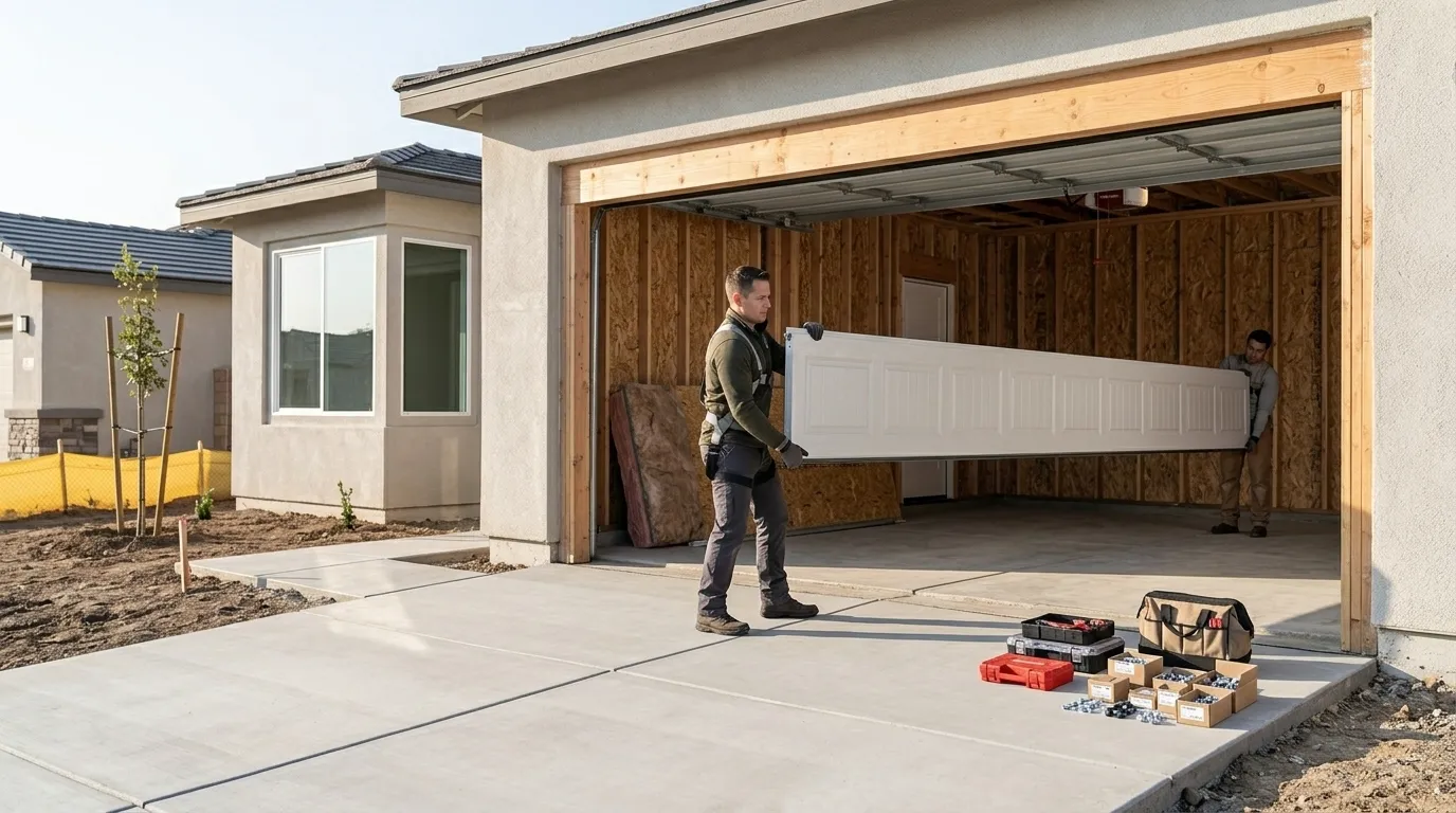 Garage door work by Kirkland Garage Door Pros in Kirkland, WA